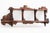 Antique Art Nouveau Ginko Wall Shelf in Walnut, France, 1900 For Sale - Image 16 of 16