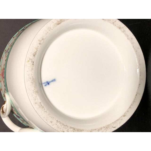 Early 19th Century Early 19th Century Pair of Porcelain Continental Fruit Coolers For Sale - Image 5 of 7