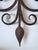 Vintage Wrought Iron Wall Sconces-a Pair For Sale - Image 12 of 12