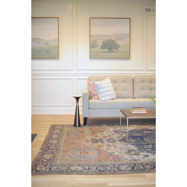 Boho Chic High-End Collector's Antique Rug, 8.4 x 11.4 For Sale - Image 3 of 7
