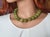 2020s Natural Olive Jade Beaded Necklace With Jade Clasp For Sale - Image 5 of 7