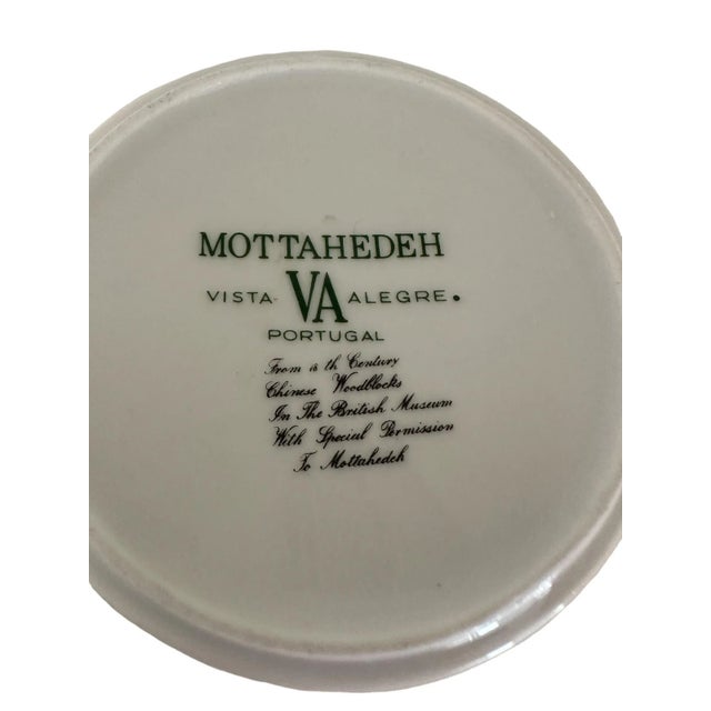 Late 20th Century Mottahedeh Teacups With Saucers in 18th Century Chinese Woodblock Pattern From the British Museum - 21 Pieces For Sale - Image 12 of 12