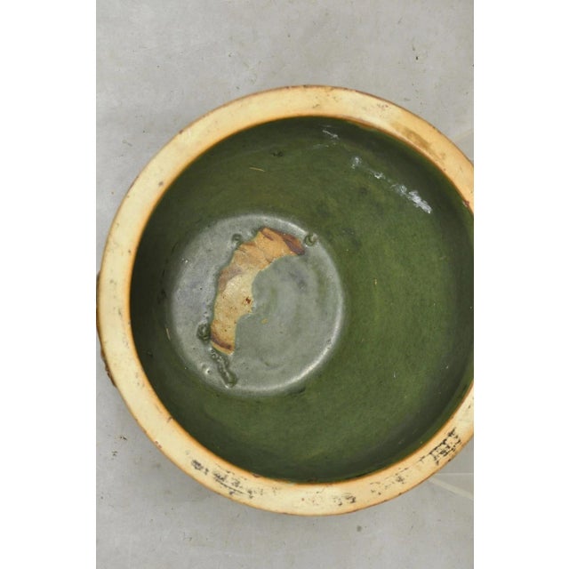 Antique Chinese Brown Glazed Ceramic Pottery Dragon Cachepot Jardinière - Pair For Sale - Image 10 of 12