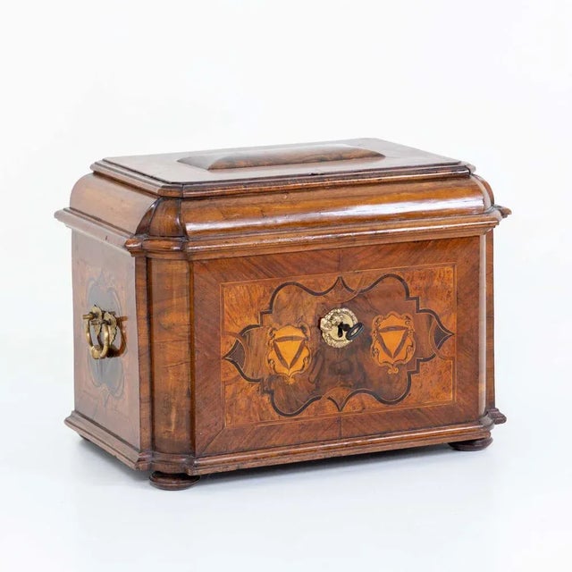 Baroque Mid-18th Century Baroque Guild Chest For Sale - Image 3 of 13