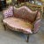 Beautiful pink sofa refinished in gold leaf. Stunning details. The price includes 2 pillows. I changed the padding to make...