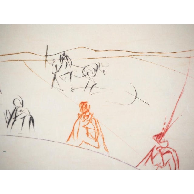 Salvador DALI Lady Godiva Original lithograph on Vélin paper Plate signed Armand Israel Editions, 1983 Dimensions: 56 x 36...