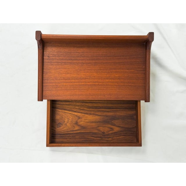 Teak Wall Console attributed to Børge Mogensen, 1960s For Sale - Image 6 of 13