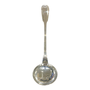 19th Century Christofle France Ladle/Louche "Filet" (Or "Chinon") Pattern