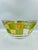 Culver Ltd. Mid 20th Century Mid-Century Modern Culver Prado 22k Gold & Green Glass Serving Bowl For Sale - Image 4 of 10