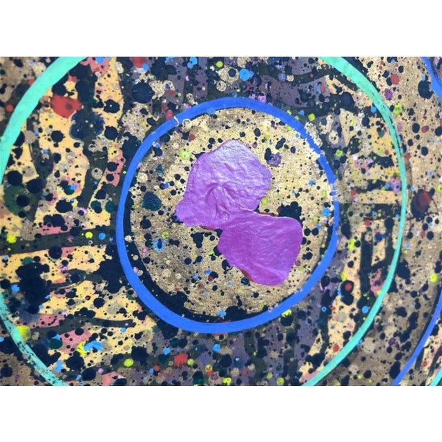 MIng Wang, Chinese American Abstract Expressionist Zen Space Painting WangMing Color School, 1982 For Sale - Image 16 of 18