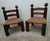 Vintage Chairs by Charles Dubouyt, 1940s, Set of 2 For Sale - Image 6 of 11