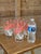 Set of 4 Monumental Coastal Vintage Pink Flamingo Cocktail Drinking Glasses For Sale - Image 10 of 11