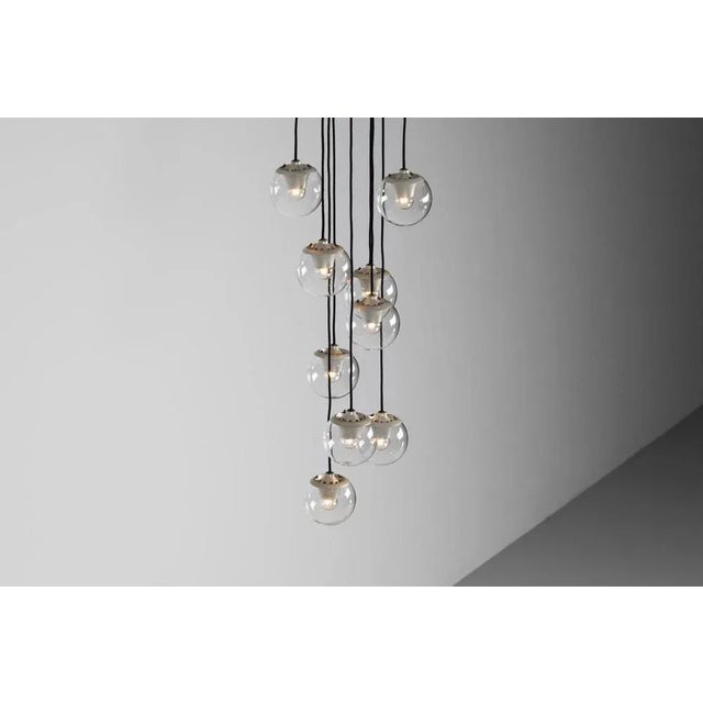 Model 2095/9 Pendant attributed to Gino Sarfatti for Arteluce, Italy, 1958 For Sale - Image 15 of 18