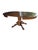 Antique Carved Oak Lion Head Pedestal Dining Table With 3 Leaves - 42" to 69" For Sale - Image 12 of 16