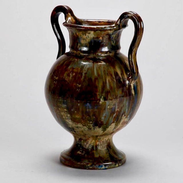 Tall French Amphora Form Vase or Vessel Chairish