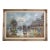 J. Gaston Paris Street Oil Painting on Canvas For Sale