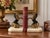 An elegant pair of French Art Deco bookends featuring two spirited rearing horses, signed TEDD, circa 1930s. The finely...