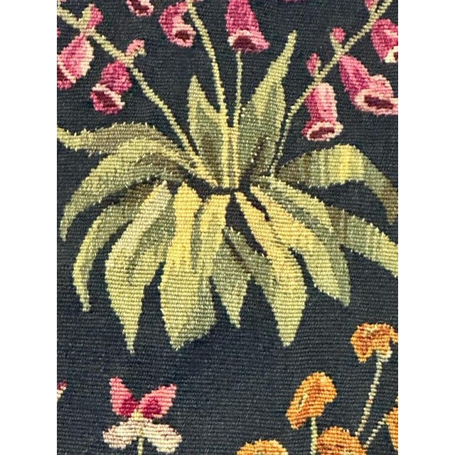 Vintage French Handwoven Aubusson Tapestry, 1920s For Sale - Image 12 of 18