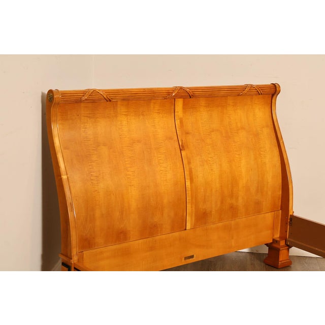 Thomasville Grand Classics Collection Empire Style Queen Sleigh Bed For Sale - Image 9 of 18