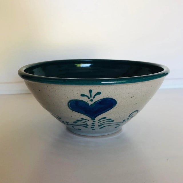 Contemporary Handmade Great Bay Nh Pottery/Stoneware Serving Bowl For Sale In New York - Image 6 of 6