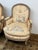 Peach 19th Century Delmar Chinoiserie Printed Bergere Chairs, Pair For Sale - Image 8 of 12