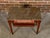 Walnut French 19th Century Console Table with Variegated Marble Top For Sale - Image 11 of 12