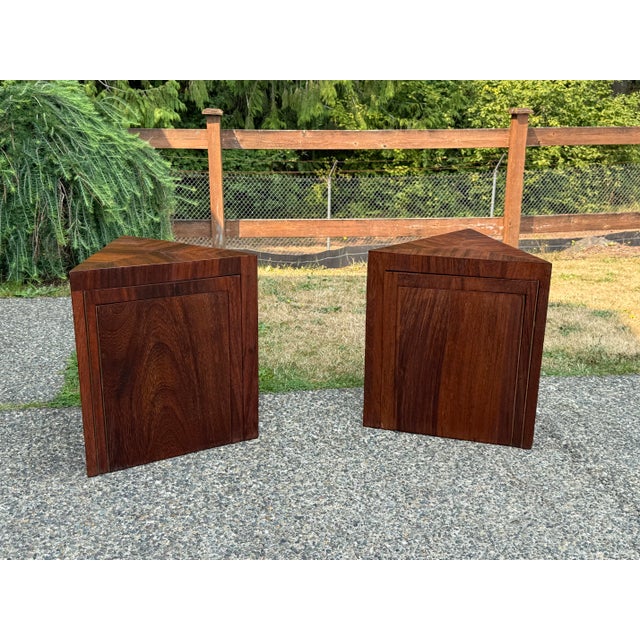 Mid Century Modern Attributed to Jean-Michel Frank's Ingenious Nesting Table For Sale In Seattle - Image 6 of 12