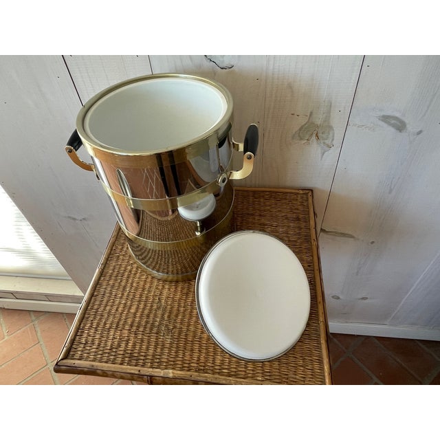 Mid-Century Modern Kraftware n.y.c. Ice Bucket For Sale - Image 10 of 12