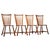 Vintage Spindle-Back Chairs in Oak from De Ster Gelderland, 1960s, Set of 4 For Sale - Image 10 of 10