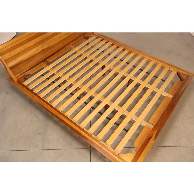Mid-Century Modern Scandinavian Designs 'Bolig' California King Bedframe For Sale - Image 3 of 18