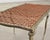 Sylvan s.f. Brass Leather Strap Viper Bench or Cocktail Table For Sale - Image 12 of 17