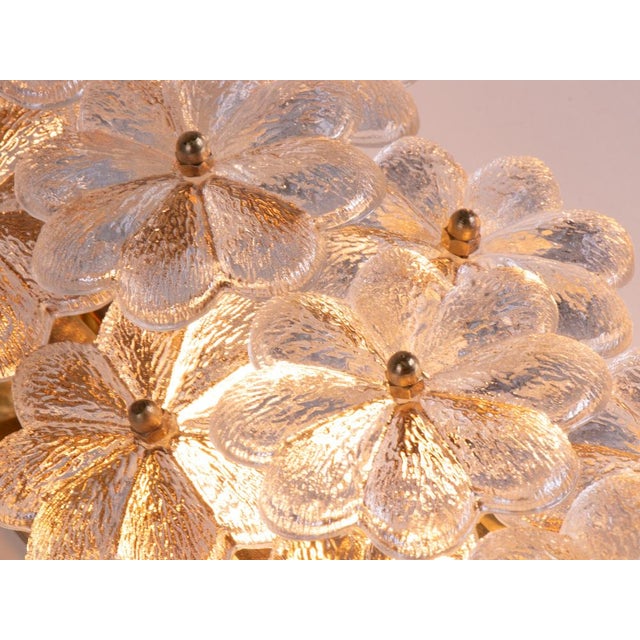 Vintage Wall Sconces in Crystal and Brass by Ernst Palme, Germany, 1960, Set of 4 For Sale - Image 18 of 18