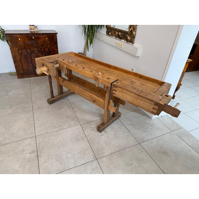 Antique Workbench, 1890s For Sale - Image 11 of 18