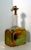1970s 1970s Paula Bartron Signed Postmodern Iridescent Glass Decanter With Flower Design Top For Sale - Image 5 of 12