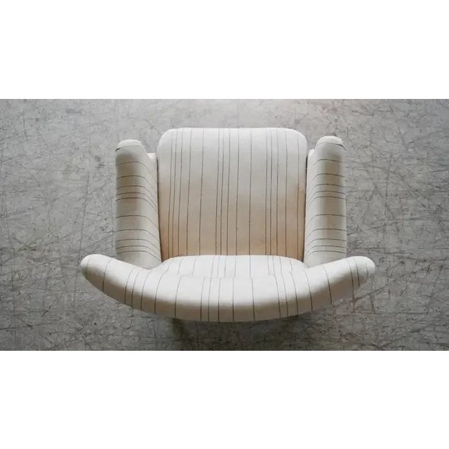 Danish 1950s Low Back Lounge Chair by Fritz Hansen For Sale - Image 11 of 11