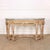 Wonderful 19th century French painted and gilt console table with good carved wood decoration. 1860. This piece is...