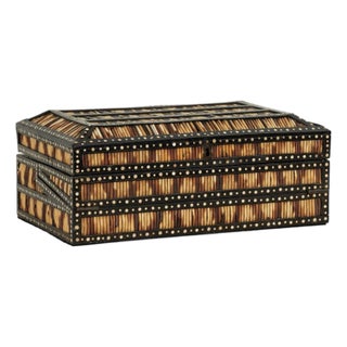 Antique Anglo Indian Quill Box For Sale
