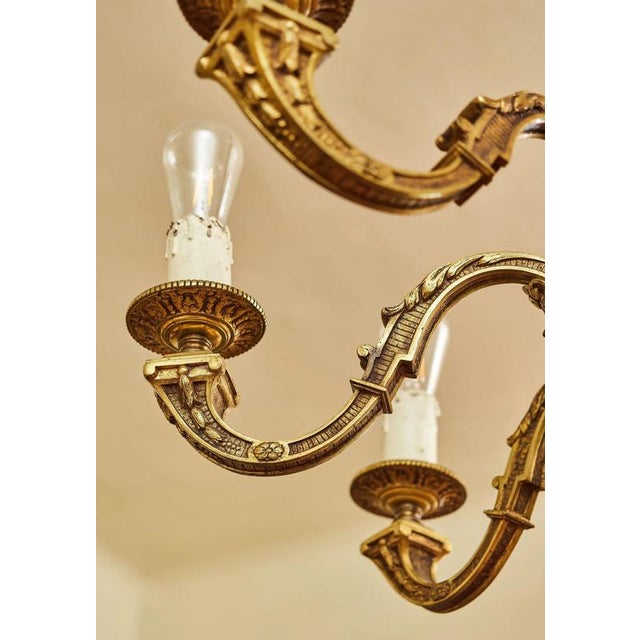 Antique French Mazarin Chandelier For Sale - Image 6 of 11