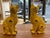 Glass Emile Gallé, Yellow Cats, 1800s, Ceramic, Set of 2 For Sale - Image 7 of 16