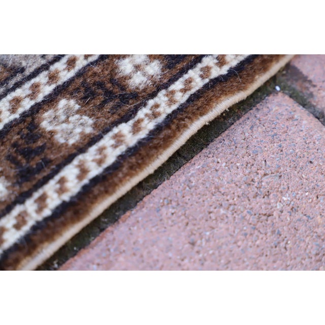 1970s Islamic Cream Prayer Rug For Sale - Image 10 of 13