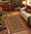 Pasargad DC Navy Blue Hand Knotted Fine Herati Rug For Sale - Image 4 of 4