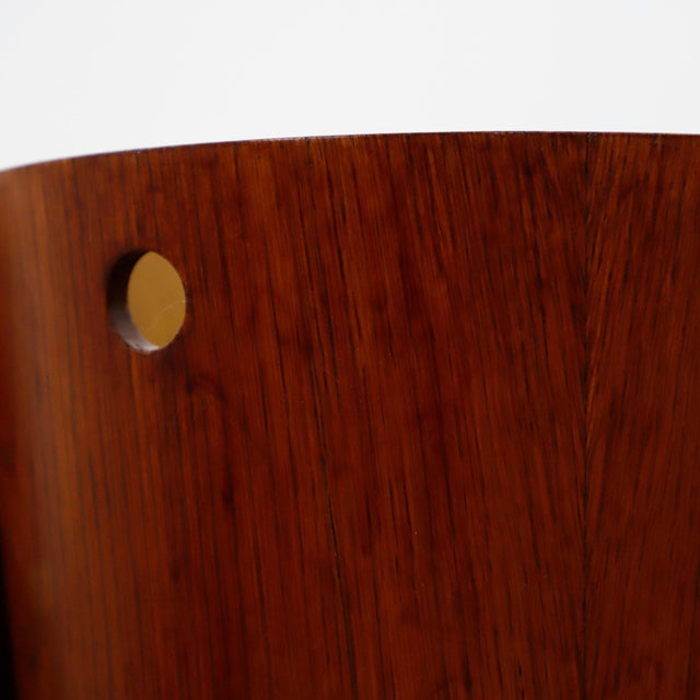 Pair of Mid 20th Century Plywood Trash Can For Sale - Image 9 of 18