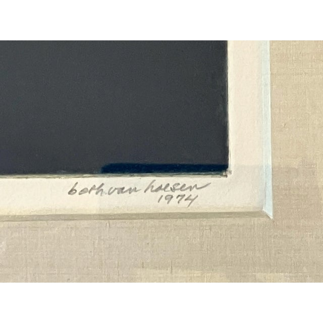 Realism 1974 Beth Van Hoesen Realist Still Life Color Etching, "Fresno Basket" For Sale - Image 3 of 6