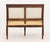 Wood Louis Philippe Style Upholstered Mahogany Settee For Sale - Image 7 of 7