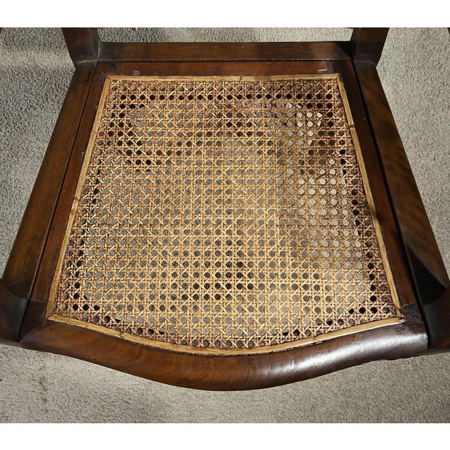 Louis Philippe Style Hairdressers Armchair in Beech, Early 20th Century For Sale - Image 11 of 18