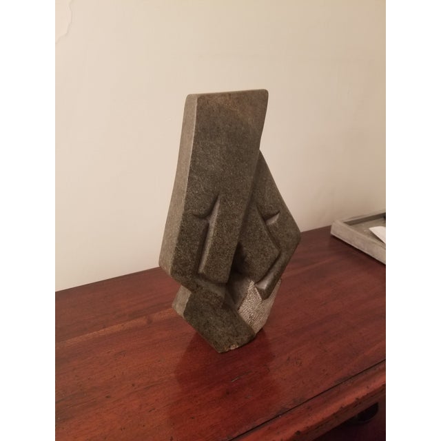 Stone art that I received as a gift. I don't know much about it, other than it was purchased from a gallery in New York...