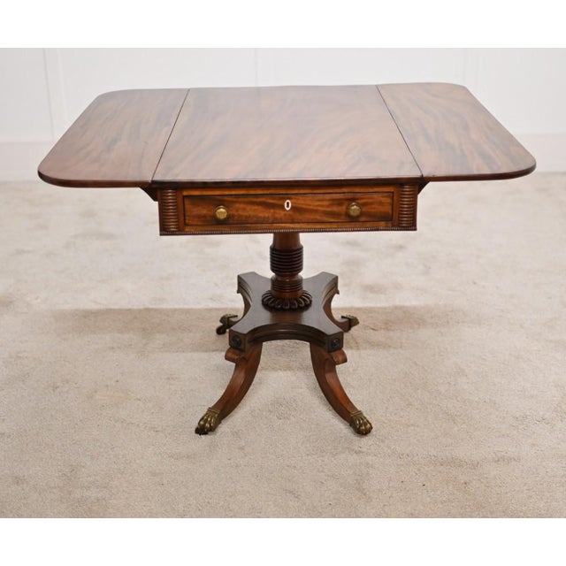 Regency Sutherland Table with Drop Leaf, 1820s For Sale - Image 16 of 16