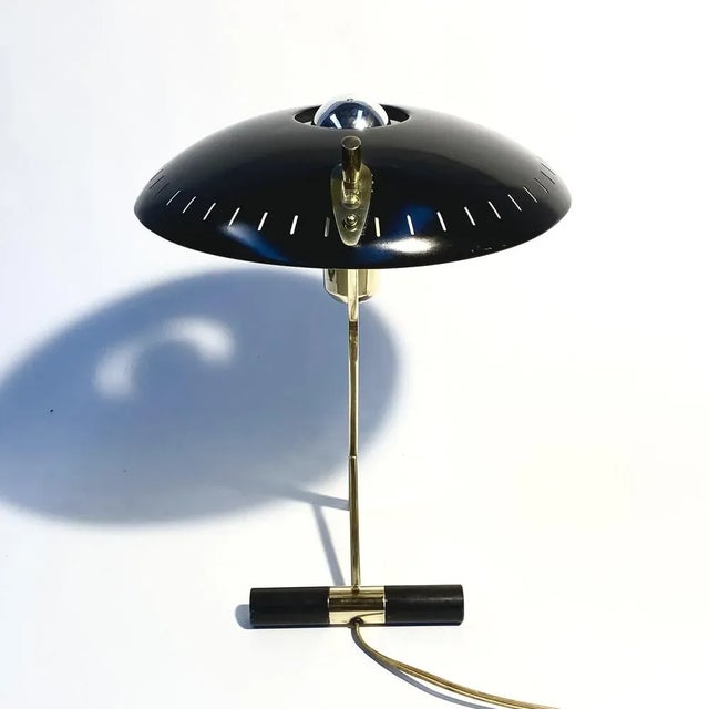 1950s Vintage Dutch Decora or Z Table Lamp by Louis Kalff for Philips, 1956 For Sale - Image 5 of 13