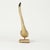Vintage Carved Horn Crane Sculpture For Sale - Image 9 of 17