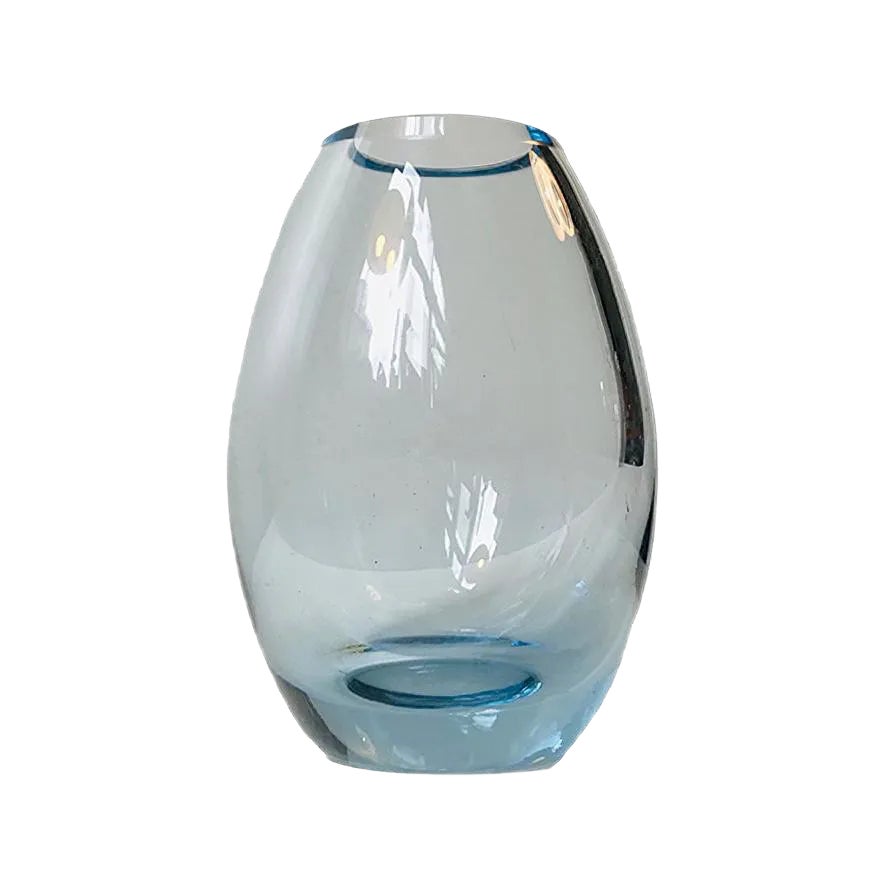 Modernist Danish Hellas Drop Vase by Per Lütken for Holmegaard